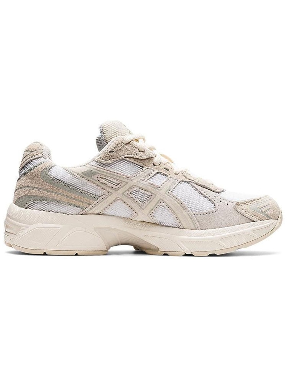 NWT ASICS Gel-1130 Sneakers in White Birch Womens Size 10.5 - Picture 11 of 12